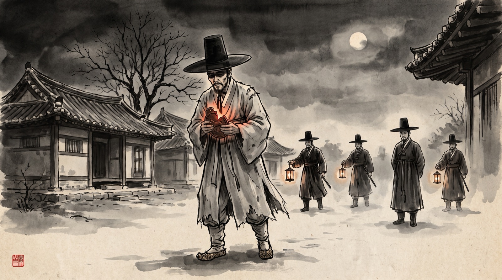 수묵 톤 2 — 변주