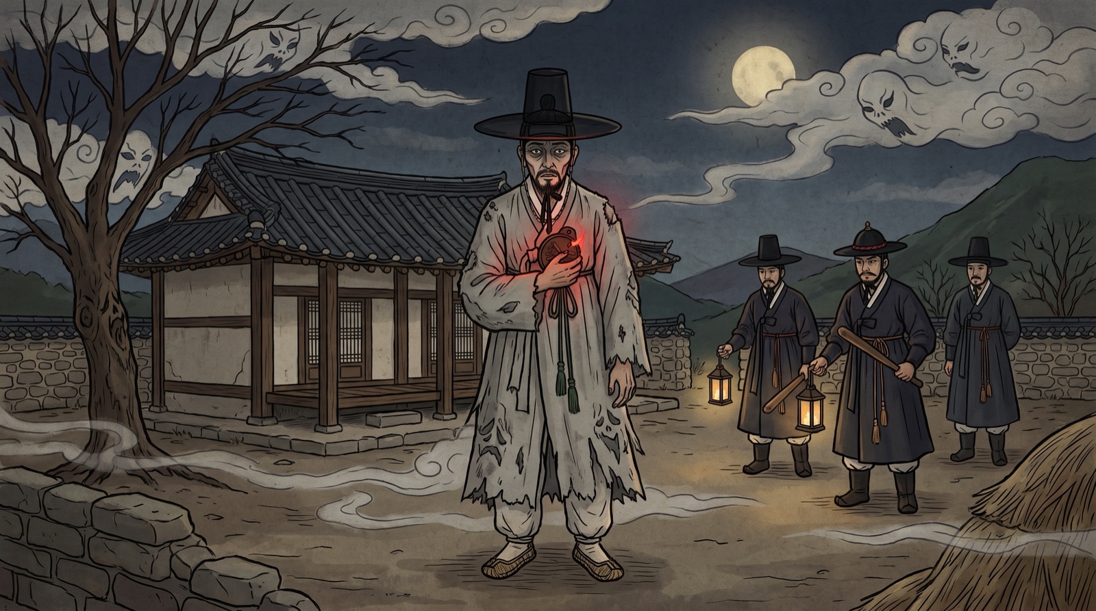 민화 톤 2 — 변주